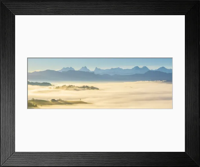 Framed Print : Emmental Valley and the Bernese Alps, Berner Oberland, Switzerland Framed Print : Emmental Valley and the Bernese Alps, Berner Oberland, Switzerland