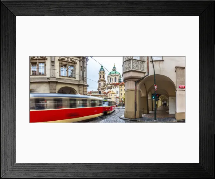 Framed Print : Czech Republic, Prague, Mala Strana, St. Nicholas Church
