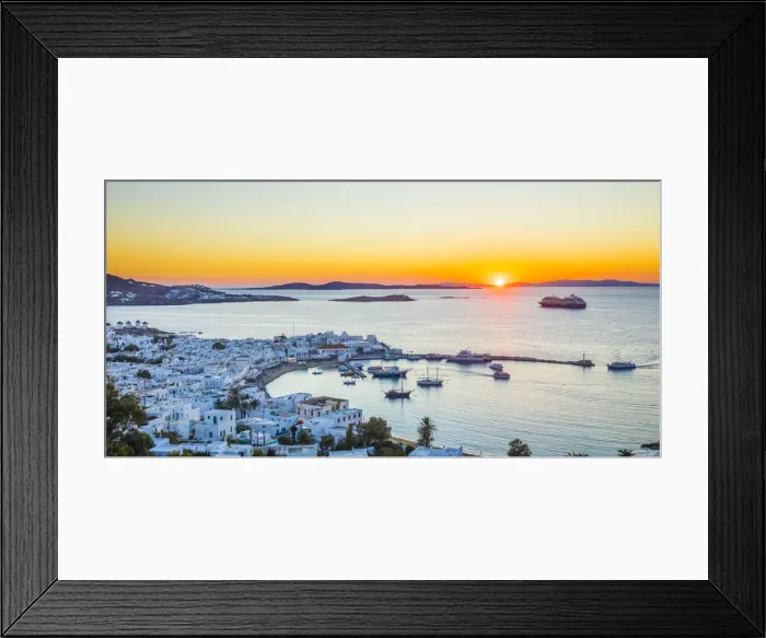 Framed Print : Chora (Mykonos Town), Mykonos, Cyclades Islands, Greece Framed Print : Chora (Mykonos Town), Mykonos, Cyclades Islands, Greece