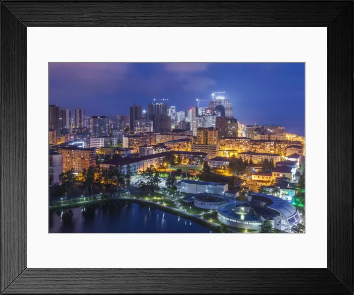 Framed Print : Georgia, Batumi, Nurigeli Lake Framed Print : Georgia, Batumi, Nurigeli Lake