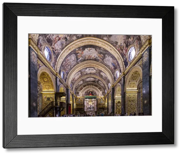 Framed Print : Malta, Malta, Valletta, St Johns Co-Cathedral Framed Print : Malta, Malta, Valletta, St Johns Co-Cathedral