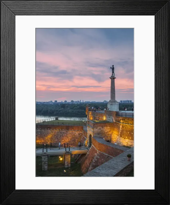 Framed Print : Serbia, Belgrade, Kalemegdan Park, Victor Monument at Belgrade Fortress Framed Print : Serbia, Belgrade, Kalemegdan Park, Victor Monument at Belgrade Fortress