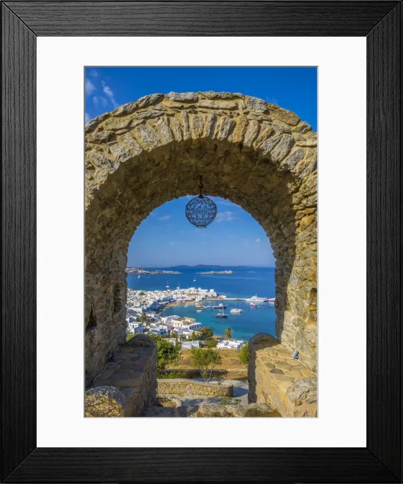 Framed Print : Chora (Mykonos Town), Mykonos, Cyclades Islands, Greece Framed Print : Chora (Mykonos Town), Mykonos, Cyclades Islands, Greece