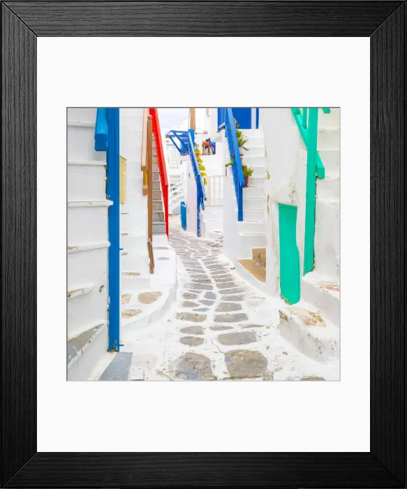 Framed Print : Chora (Mykonos Town), Mykonos, Cyclades Islands, Greece Framed Print : Chora (Mykonos Town), Mykonos, Cyclades Islands, Greece