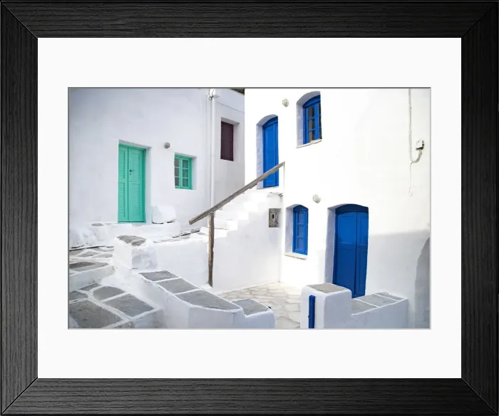 Framed Print : Greece, Cyclades Islands, Serifos, Old Town (Chora) Framed Print : Greece, Cyclades Islands, Serifos, Old Town (Chora)