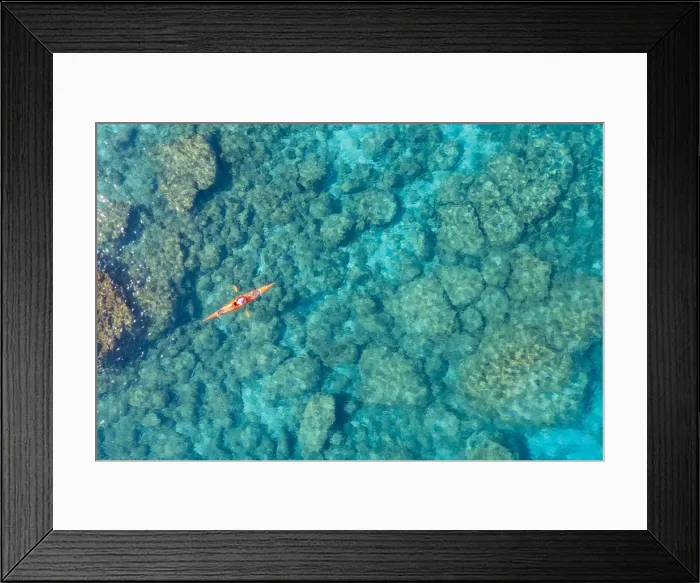 Framed Print : Greece, Rhodes, Anthony Quinn Bay