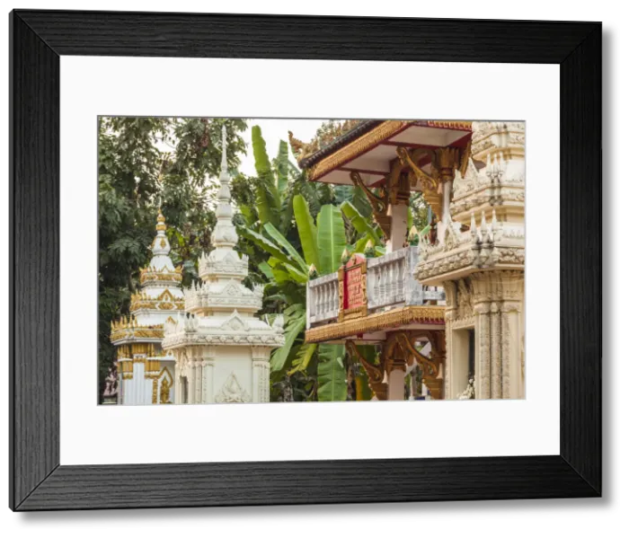Framed Print : Laos, Vientiane, Wat Si Saket, Vientianes oldest temple Framed Print : Laos, Vientiane, Wat Si Saket, Vientianes oldest temple