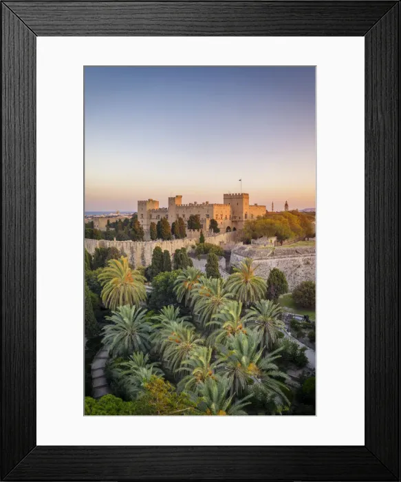 Framed Print : Greece, Rhodes, Rhodes Town, Palace of the Grand Master of the Knights Framed Print : Greece, Rhodes, Rhodes Town, Palace of the Grand Master of the Knights
