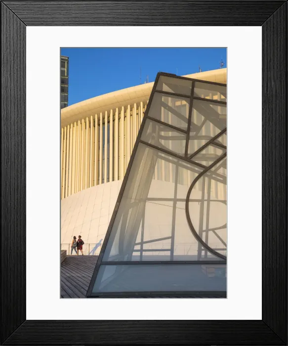Framed Print : Luxembourg, Luxembourg City, Kirchberg, Place de laEurope Framed Print : Luxembourg, Luxembourg City, Kirchberg, Place de laEurope
