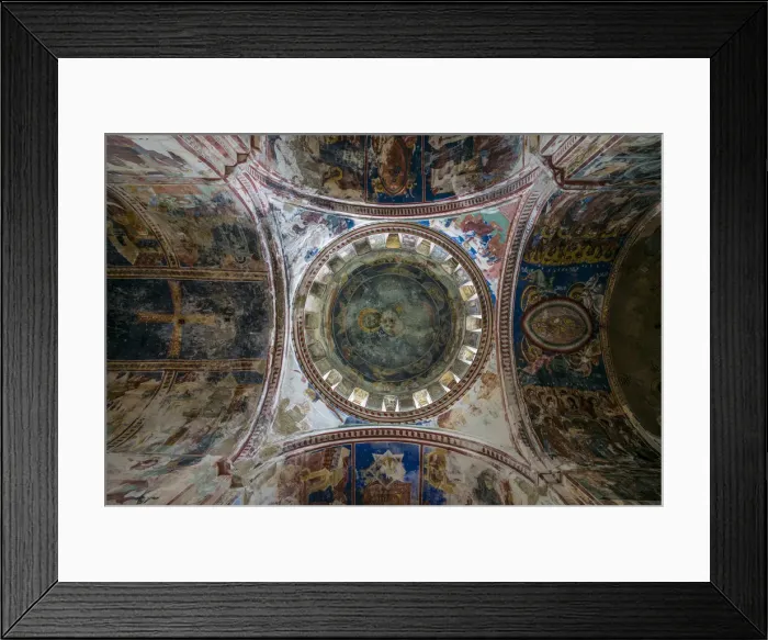 Framed Print : Georgia, Kutaisi, Gelati Monastery, church interior Framed Print : Georgia, Kutaisi, Gelati Monastery, church interior