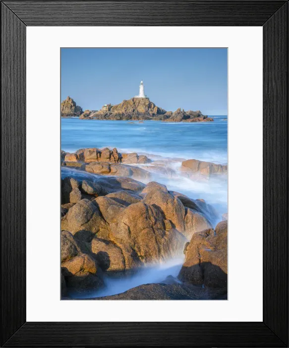 Framed Print : United KIngdom, Channel Islands, Jersey, Corbiere Lighthouse Framed Print : United KIngdom, Channel Islands, Jersey, Corbiere Lighthouse