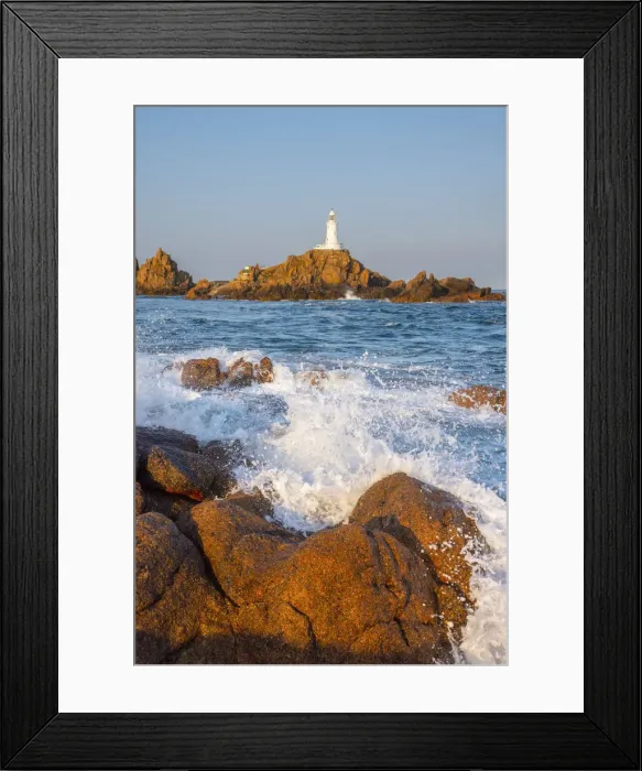 Framed Print : United Kingdom, Channel Islands, Jersey, Corbiere Lighthouse Framed Print : United Kingdom, Channel Islands, Jersey, Corbiere Lighthouse