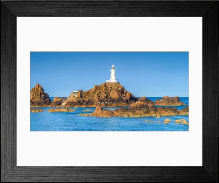 Framed Print : United Kingdom, Channel Islands, Jersey, Corbiere Lighthouse Framed Print : United Kingdom, Channel Islands, Jersey, Corbiere Lighthouse