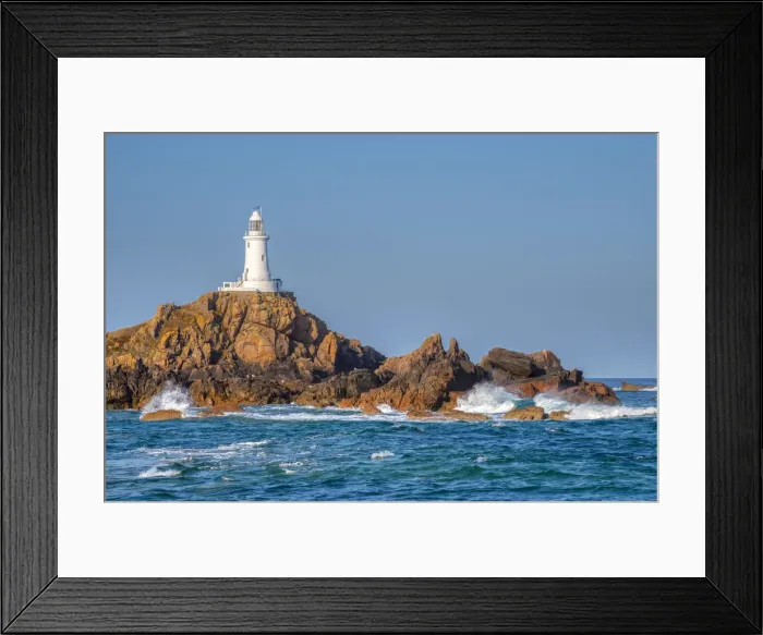 Framed Print : United Kingdom, Channel Islands, Jersey, Corbiere Lighthouse Framed Print : United Kingdom, Channel Islands, Jersey, Corbiere Lighthouse