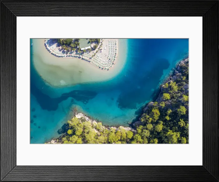 Framed Print : Turkey, Fethiye, Oludeniz Peninsula Framed Print : Turkey, Fethiye, Oludeniz Peninsula