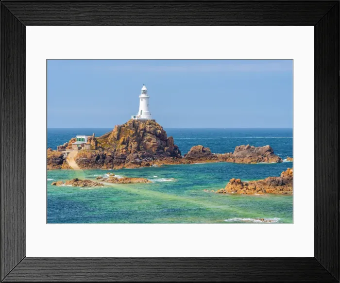 Framed Print : United Kingdom, Channel Islands, Jersey, Corbiere Lighthouse Framed Print : United Kingdom, Channel Islands, Jersey, Corbiere Lighthouse
