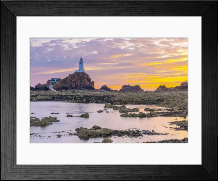 Framed Print : United KIngdom, Channel Islands, Jersey, Corbiere Lighthouse Framed Print : United KIngdom, Channel Islands, Jersey, Corbiere Lighthouse