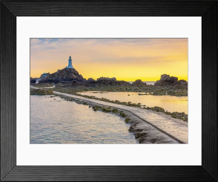 Framed Print : United KIngdom, Channel Islands, Jersey, Corbiere Lighthouse Framed Print : United KIngdom, Channel Islands, Jersey, Corbiere Lighthouse
