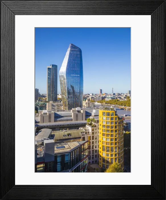 Framed Print : One Blackfriars skyscraper, London, England, UK Framed Print : One Blackfriars skyscraper, London, England, UK