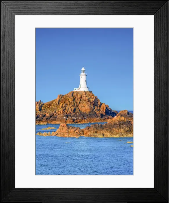 Framed Print : United Kingdom, Channel Islands, Jersey, Corbiere Lighthouse Framed Print : United Kingdom, Channel Islands, Jersey, Corbiere Lighthouse