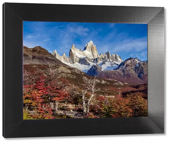 Mount Fitz Roy, Los Glaciares National Park, Santa Cruz Province, Patagonia, Argentina