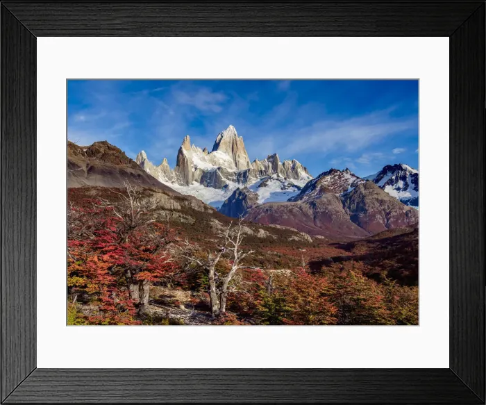 Framed Print : Mount Fitz Roy, Los Glaciares National Park, Santa Cruz Province, Patagonia, Argentina Framed Print : Mount Fitz Roy, Los Glaciares National Park, Santa Cruz Province, Patagonia, Argentina