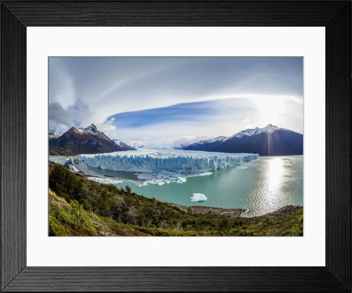Framed Print : Perito Moreno Glacier, elevated view, Los Glaciares National Park, Santa Cruz Province Framed Print : Perito Moreno Glacier, elevated view, Los Glaciares National Park, Santa Cruz Province