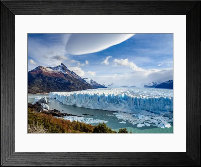 Framed Print : Perito Moreno Glacier, elevated view, Los Glaciares National Park, Santa Cruz Province Framed Print : Perito Moreno Glacier, elevated view, Los Glaciares National Park, Santa Cruz Province