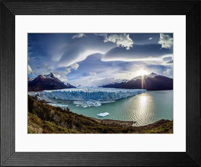 Framed Print : Perito Moreno Glacier, elevated view, Los Glaciares National Park, Santa Cruz Province Framed Print : Perito Moreno Glacier, elevated view, Los Glaciares National Park, Santa Cruz Province