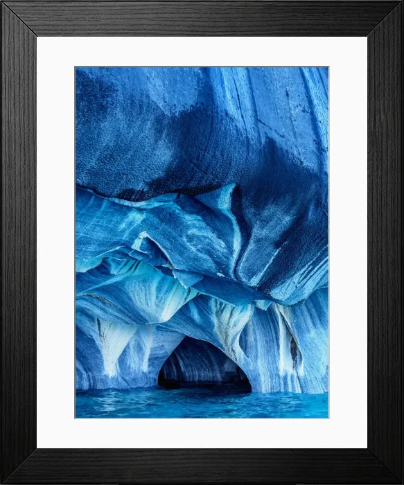 Framed Print : Marble Cathedral, Santuario de la Naturaleza Capillas de Marmol, General Carrera Lake Framed Print : Marble Cathedral, Santuario de la Naturaleza Capillas de Marmol, General Carrera Lake
