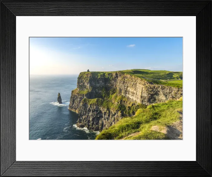 Framed Print : Cliffs of Moher, County Clare, Munster province, Republic of Ireland Framed Print : Cliffs of Moher, County Clare, Munster province, Republic of Ireland
