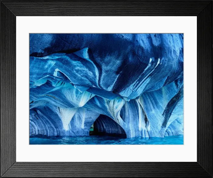 Framed Print : Marble Cathedral, Santuario de la Naturaleza Capillas de Marmol, General Carrera Lake Framed Print : Marble Cathedral, Santuario de la Naturaleza Capillas de Marmol, General Carrera Lake