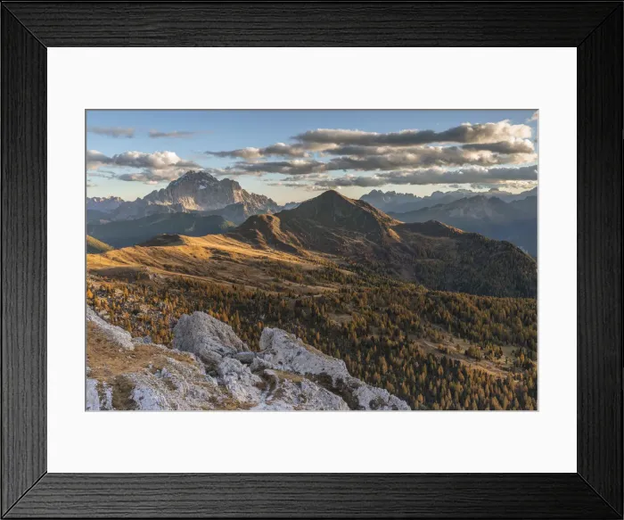 Framed Print : Mount Civetta and Mount Pore at sunset, Alleghe, Belluno district, Veneto, Italy Framed Print : Mount Civetta and Mount Pore at sunset, Alleghe, Belluno district, Veneto, Italy