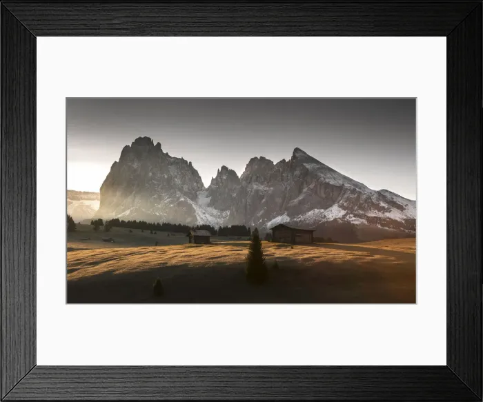 Framed Print : Alpe di Siusi / Seiser Alm, Dolomites, South Tyrol, Italy Framed Print : Alpe di Siusi / Seiser Alm, Dolomites, South Tyrol, Italy