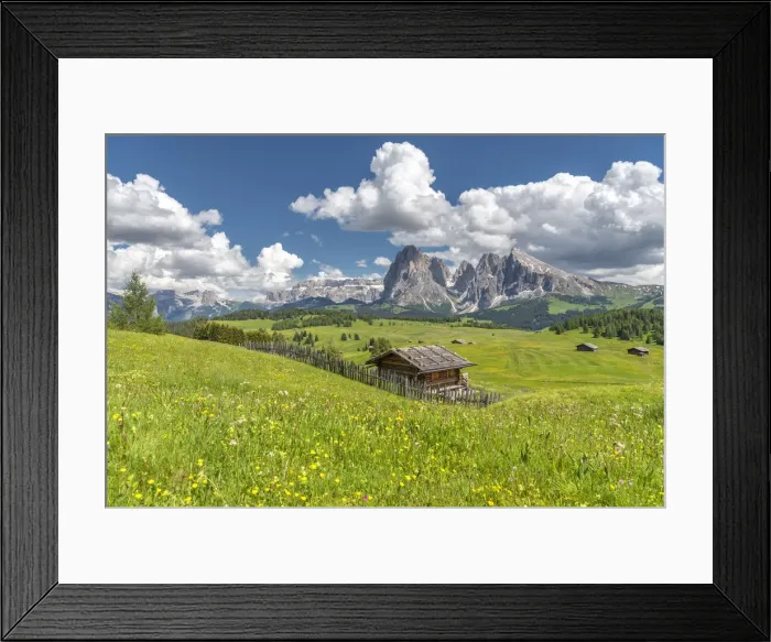 Framed Print : Alpe di Siusi / Seiser Alm, Dolomites, South Tyrol, Italy Framed Print : Alpe di Siusi / Seiser Alm, Dolomites, South Tyrol, Italy
