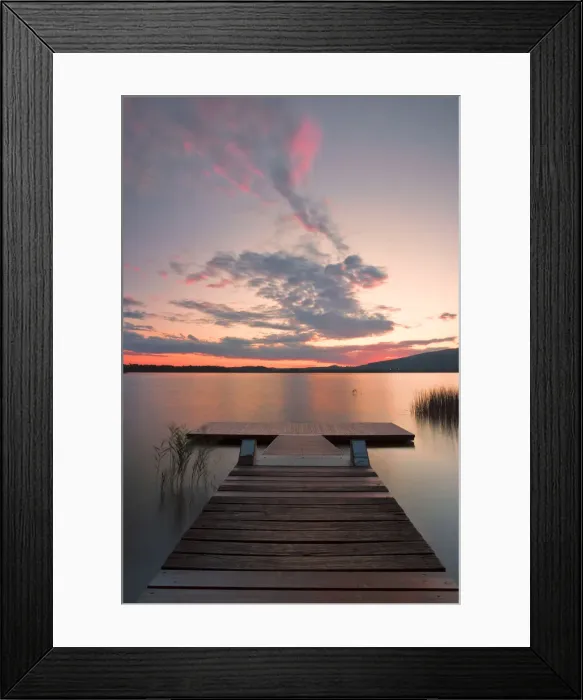 Framed Print : Wood pier on Pusiano lake at sunset, Bosisio Parini, Lecco province, Lombardy, italy Framed Print : Wood pier on Pusiano lake at sunset, Bosisio Parini, Lecco province, Lombardy, italy