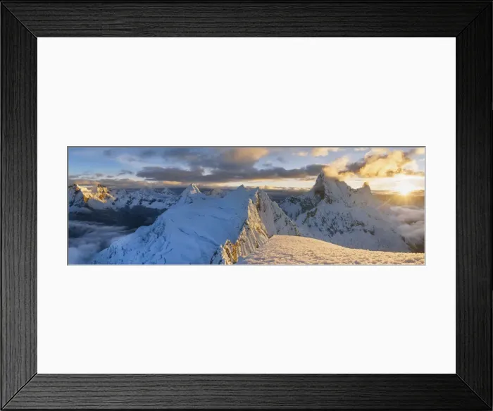 Framed Print : Panoramic view from Pisco mount at sunrise. Ancasch, Cordigliera Blanca, Peru Framed Print : Panoramic view from Pisco mount at sunrise. Ancasch, Cordigliera Blanca, Peru