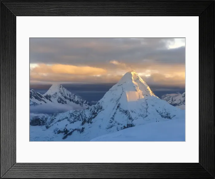 Framed Print : Artesonraju peak from Pisco mount at sunrise. Ancasch, Cordigliera Blanca, Peru Framed Print : Artesonraju peak from Pisco mount at sunrise. Ancasch, Cordigliera Blanca, Peru