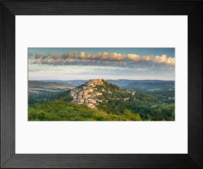 Framed Print : Cordes sur Ciel, Tarn, Occitanie, France Framed Print : Cordes sur Ciel, Tarn, Occitanie, France