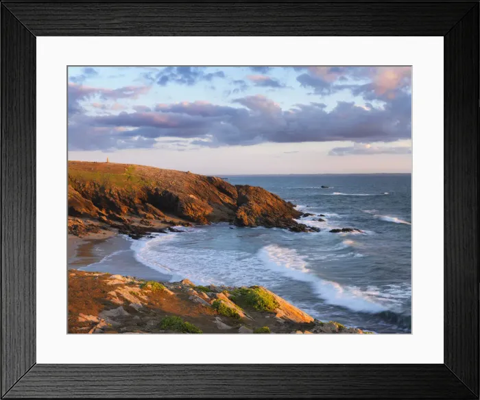 Framed Print : France, Brittany, Morbihan, Cote Sauvage, Quiberon Peninsula, Port Guibello Framed Print : France, Brittany, Morbihan, Cote Sauvage, Quiberon Peninsula, Port Guibello