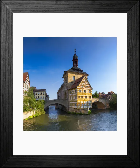 Framed Print : Altes Rathaus (Old Town Hall), Bamberg (UNESCO World Heritage Site), Bavaria, Germany
