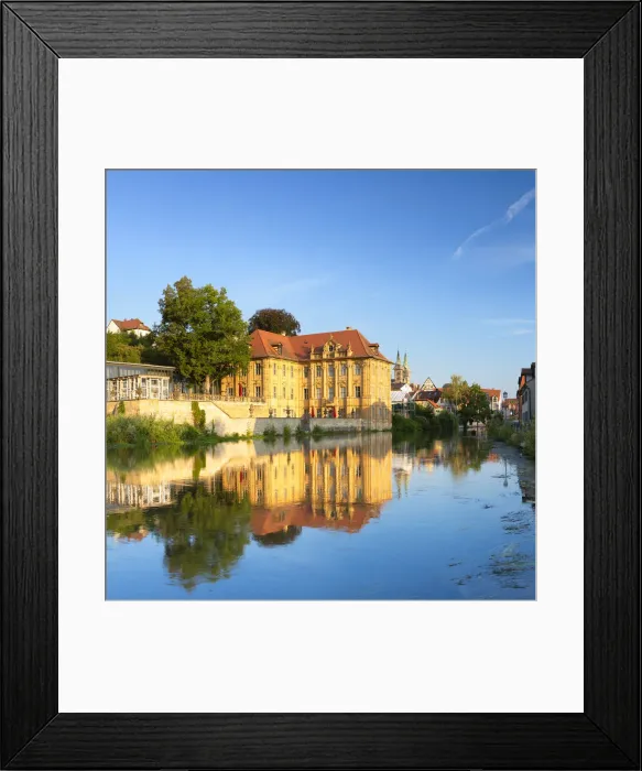 Framed Print : Wasserschloss Concordia (Concordia Villa), Bamberg (UNESCO World Heritage Site), Bavaria Framed Print : Wasserschloss Concordia (Concordia Villa), Bamberg (UNESCO World Heritage Site), Bavaria
