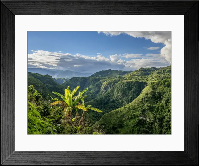 Framed Print : Magdalena River Valley seen from La Chaquira, San Agustin, Huila Department, Colombia Framed Print : Magdalena River Valley seen from La Chaquira, San Agustin, Huila Department, Colombia