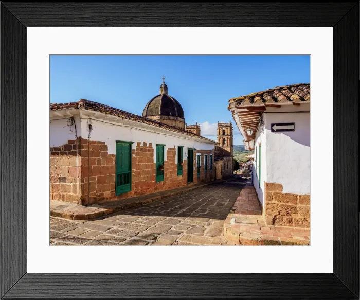Framed Print : La Inmaculada Concepcion Cathedral, Barichara, Santander Department, Colombia Framed Print : La Inmaculada Concepcion Cathedral, Barichara, Santander Department, Colombia
