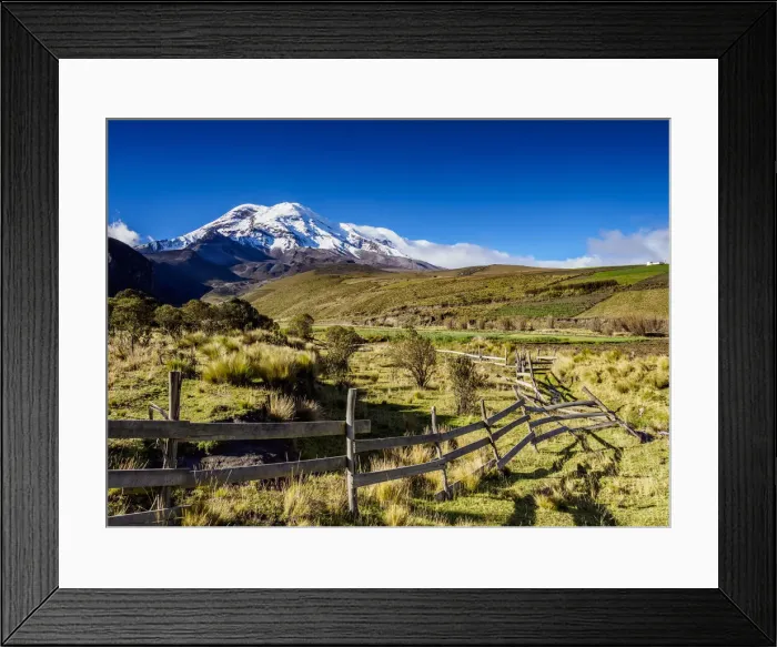 Framed Print : Chimborazo Volcano, Chimborazo Province, Ecuador Framed Print : Chimborazo Volcano, Chimborazo Province, Ecuador