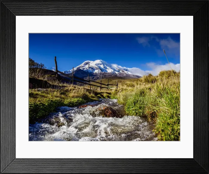 Framed Print : Chimborazo Volcano, Chimborazo Province, Ecuador Framed Print : Chimborazo Volcano, Chimborazo Province, Ecuador