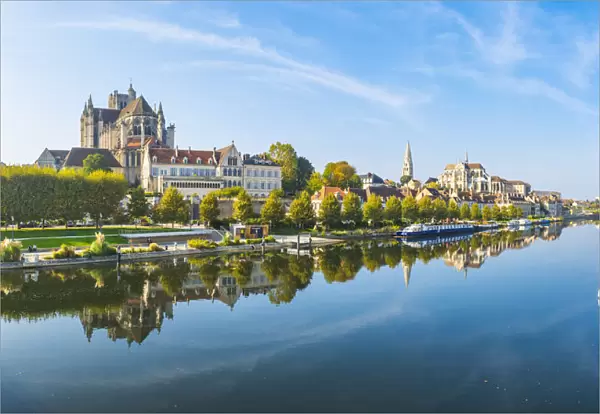 France, Bourgogne-Franche-Comte, Burgundy, Yonne, Auxerre