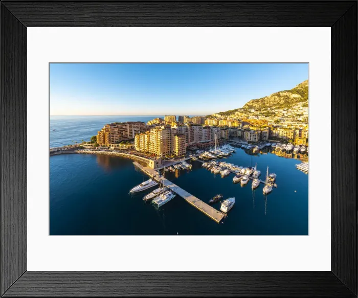 Framed Print : France, Provence-Alpes-Cote d Azur, French Riviera, Alpes-Maritimes, Principality Framed Print : France, Provence-Alpes-Cote d Azur, French Riviera, Alpes-Maritimes, Principality