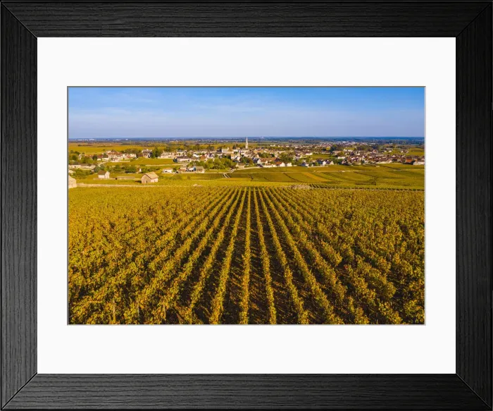 Framed Print : France, Bourgogne-Franche-Comte, Burgundy, Cote-d Or, Meursault Framed Print : France, Bourgogne-Franche-Comte, Burgundy, Cote-d Or, Meursault