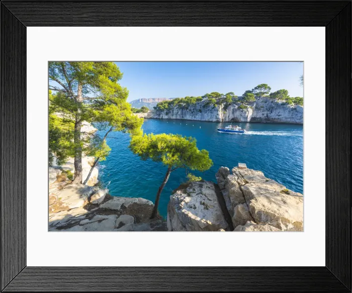 Framed Print : France, Provence-Alpes-Cote d Azur, French Riviera, Bouches-du-Rhone, Cassis Framed Print : France, Provence-Alpes-Cote d Azur, French Riviera, Bouches-du-Rhone, Cassis